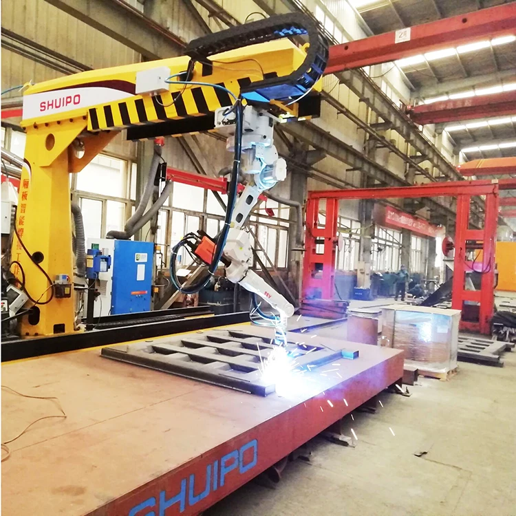 Welding Robot for Special Vehicle as for Dumper Trailer Tank Truck Automatic Screen Welding Equipment