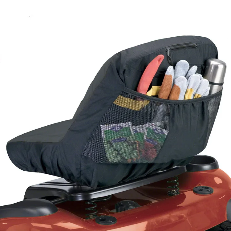 Creease 600D Oxford Waterproof Riding Lawn Mower Seat Cover Craftsman Tractor Seat Cover For John Deere Mower Tractor & Gator