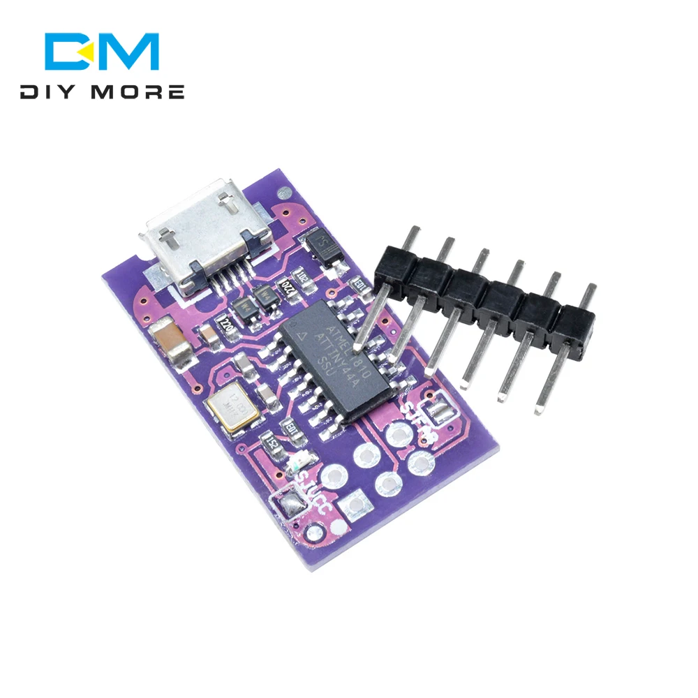 Миниатюрный USB-программатор Mico AVR ISP 5 в ATtiny44, миниатюрный USB-программатор ISP для загрузчика Arduino