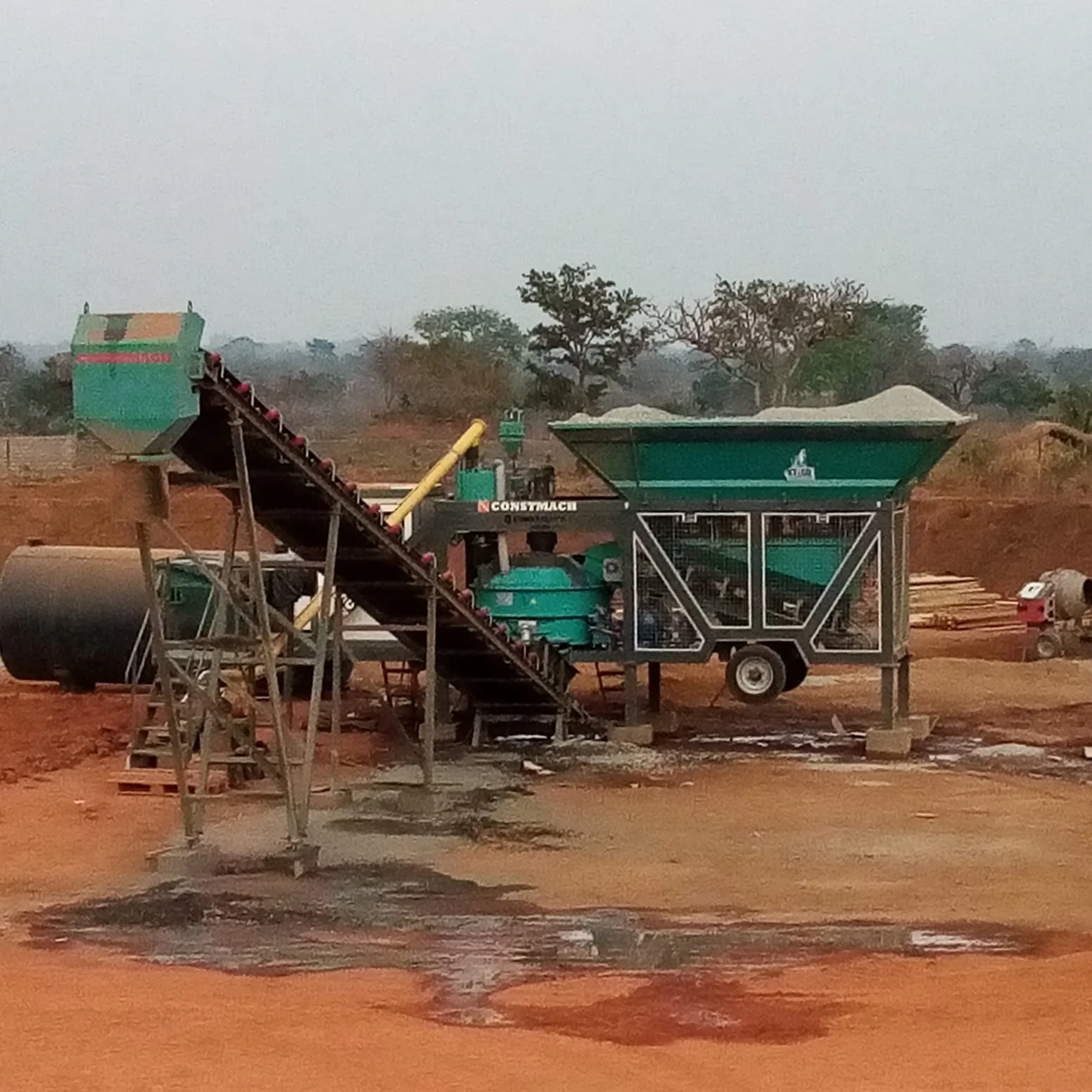 30 м3/ч MOBILE, самый экономичный бетонный завод на рынке!