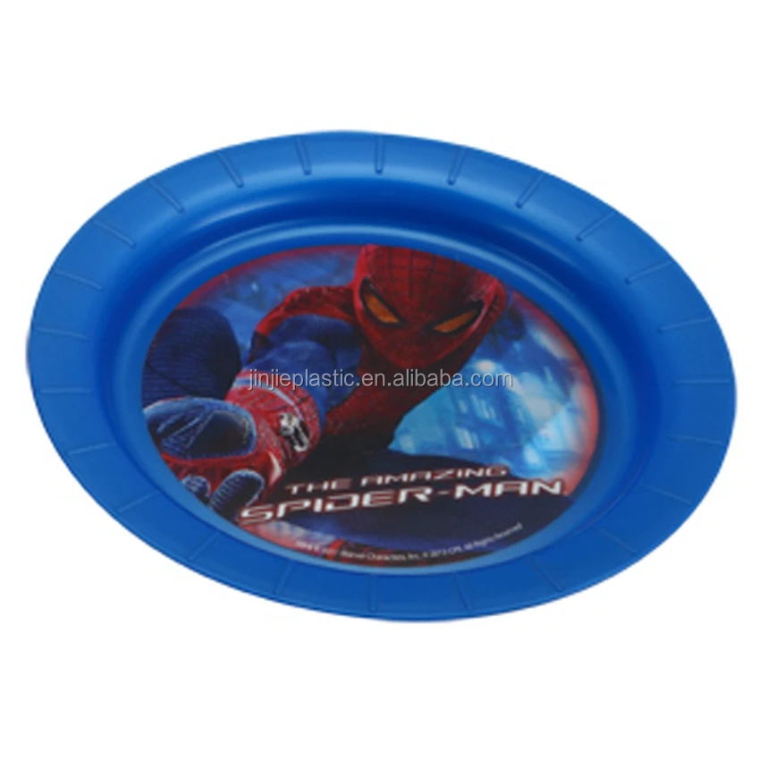 
New design cheap injection plastic plate for promotion 