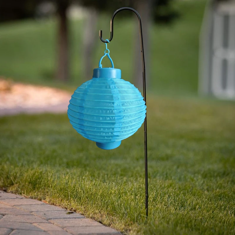 New design wholesale first hand price portable stylish solar led light fabric lantern