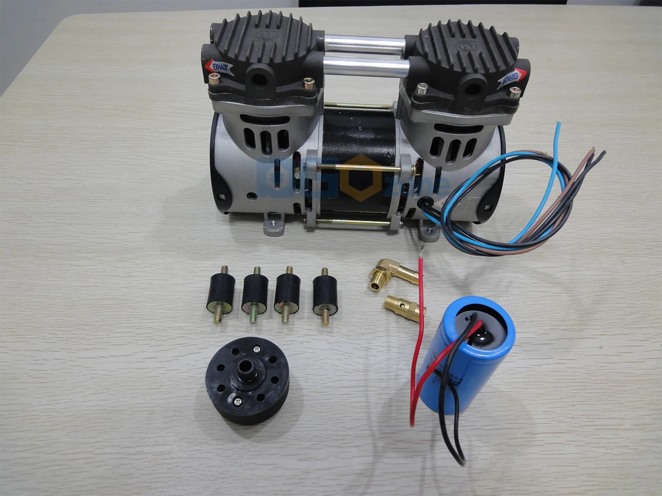 3L/min PSA oxygen concentrator with 200kpa oilless air compressor (KH-OC3 + KH-C280)