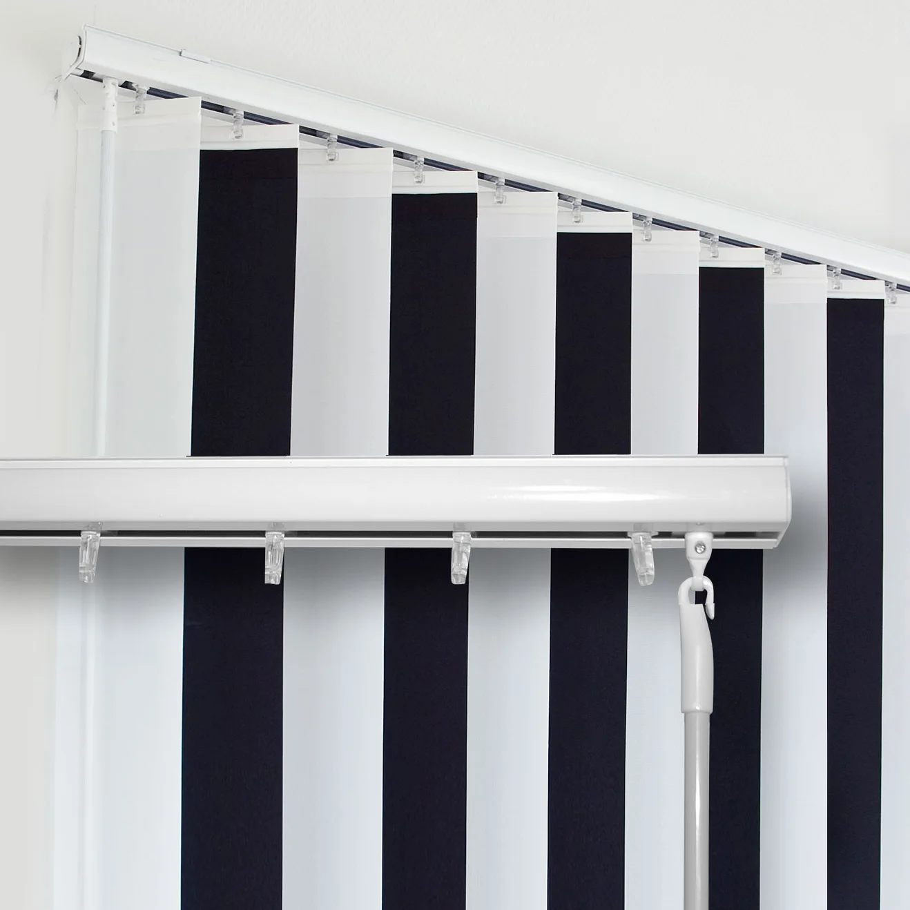 Hot seal windows customized 89mm slat vertical blinds wholesale