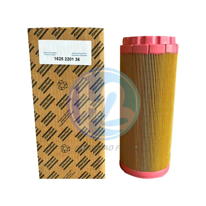 High Quality Air Filter 1625220136 For Atlas Copco Air Compressor Parts Air Filter Element