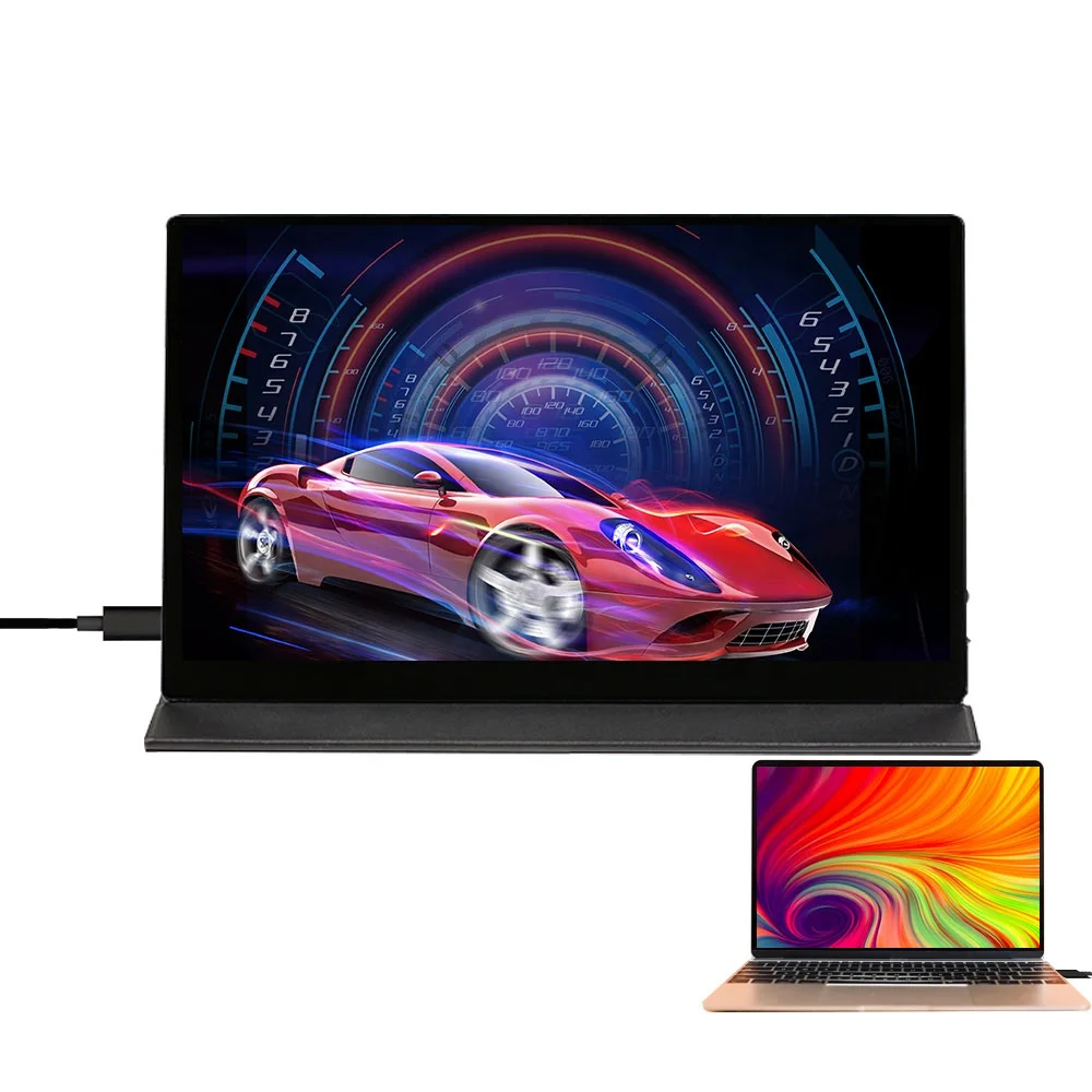 Manufacturer Laptop Monitor 15.6 inch FHD LCD Monitors Screen Extender Laptop for Work Gaming Consoles