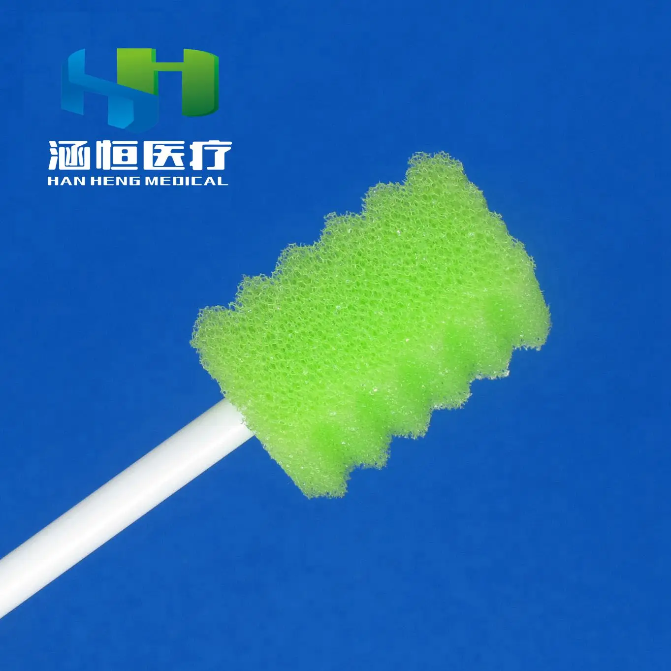 Disposable medical foam sampling sponge oral swabs stick oral swab for mouth cleaning and tooth care