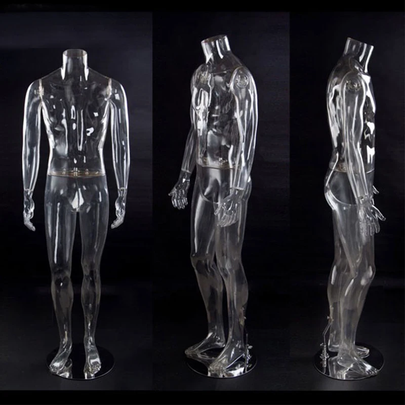 Новый модный прозрачный манекен стоячий из полиэтилена по цене производителя