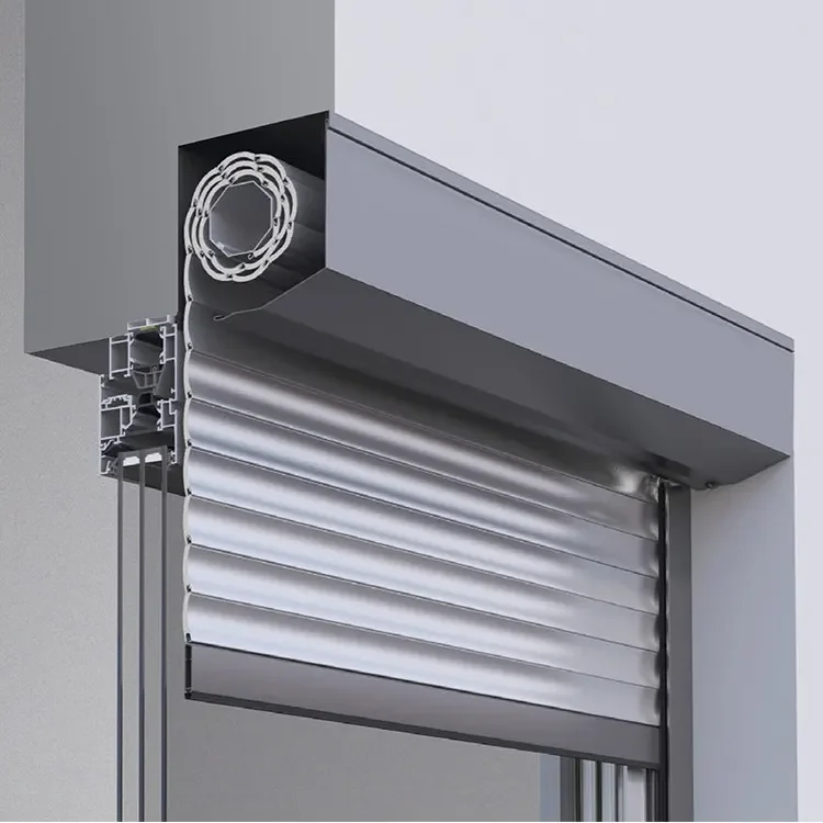 Zhongxiang Roller Shutter Overhead Garage Door with Anti-theft Locking System and Fire-resistant Materials