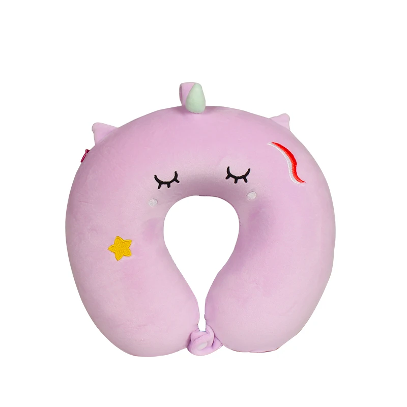 Заводская Высококачественная классическая U-образная подушка для шеи из пены с эффектом памяти предназначена поддержания баланса в положении сна