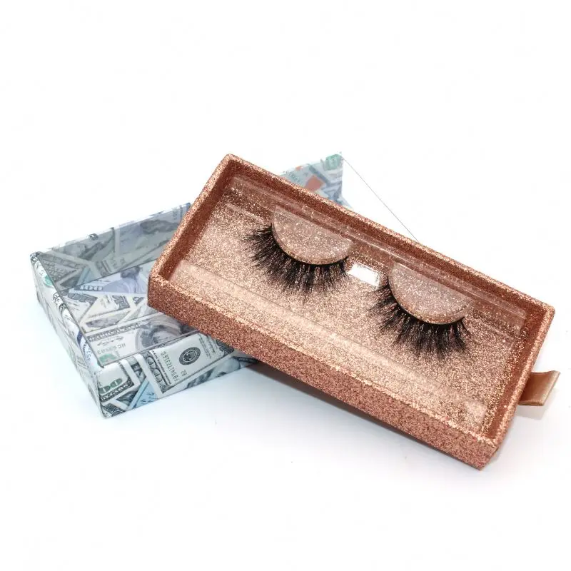 Magneric eyelash and eyeliner 16Mm Fluffy Siberian Vendor 100 Pair Mink Eyelashes