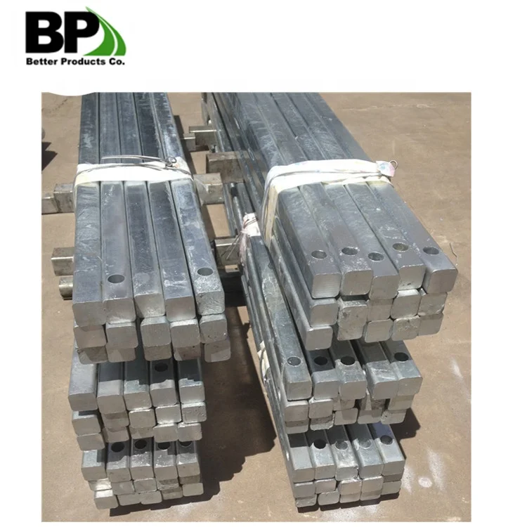 High Tensile Square Bar Shaft Helical Piles OEM Manufacturer