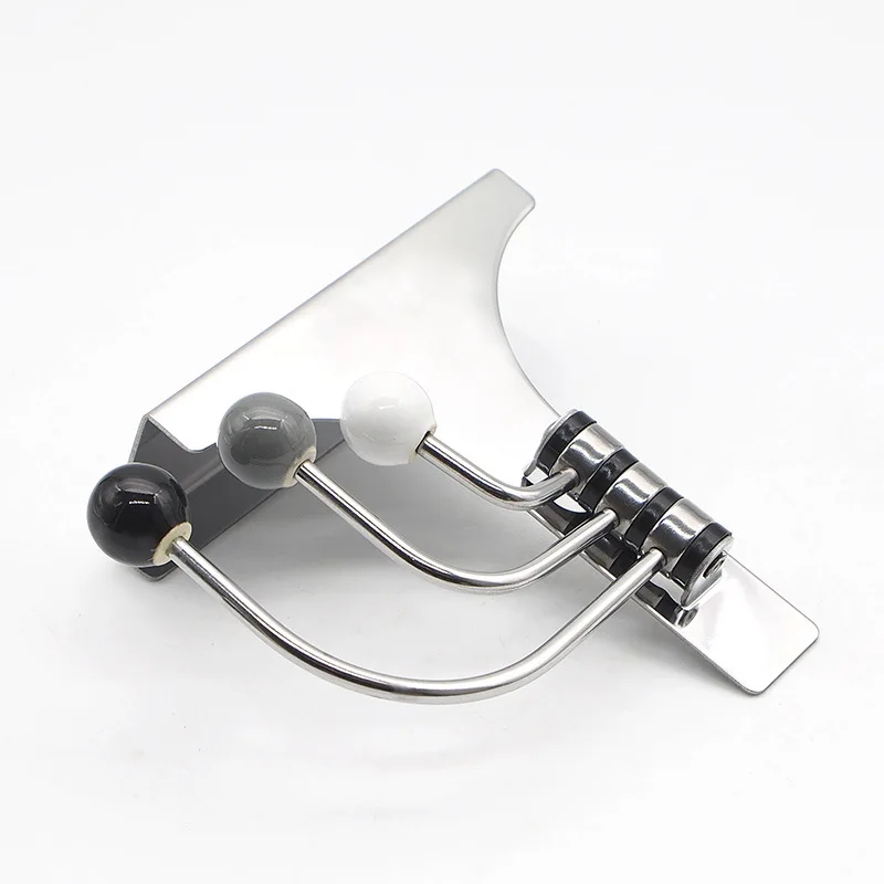 
Stainless steel door hook back door hook multi-purpose coat and hat hanger bracket seamless nail door hanging ceramic beads 