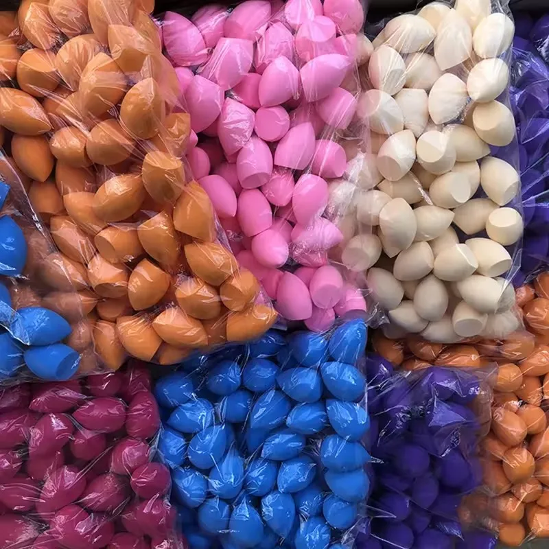 Original Ultra Soft Cotton Candy Gradient Ramp Beauty Make Up Tool Drop-Shaped Marshmallow Makeup Sponge