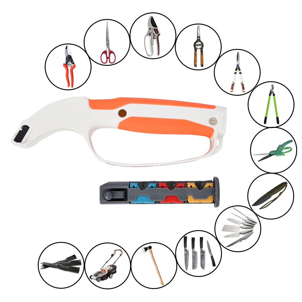 Winslow & Ross household professional knife steel sharpener manual handheld multi function knife sharpener