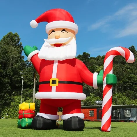 Seasonal sale inflatable Christmas santa claus doll models  Xmas  Character air attractions