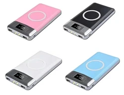 Qi 10W Wireless Charger Power Bank 10000mah 2 in 1 fast Wireless Charger Power Bank 20000mah for iPhone Xs max for Samsung S9