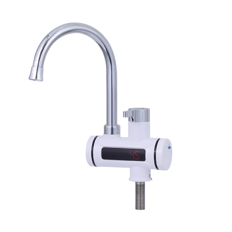 Luxury LED display Kitchen Electric Instant Heating Hot Water Faucet Tap Instant Electric Water Heater Tap