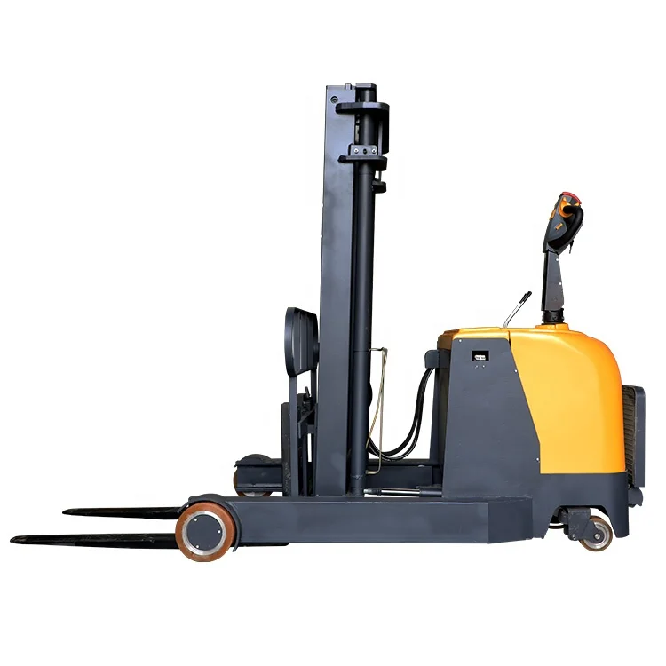 Pangolin Electric Pallet Forklift 1500kg high lift stand on type Counterbalanced Reach Stacker