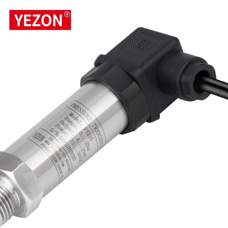 PY210 IP65 High Precision Air Industrial Transducer Negative Pressure Sensor