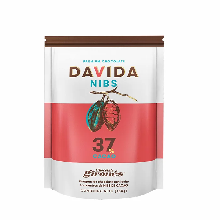 Оптовые продажи премиум богатое гладкое качество колумбийские какао-перья покрыты молочным шоколадом 37% какао оптом