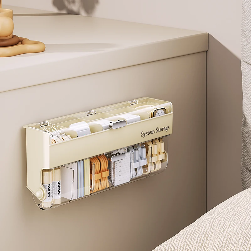 Multifunctional Data Cable Storage Box Custom Rectangle Divided Storage Box Modern Design Good Price Cable Management Solution