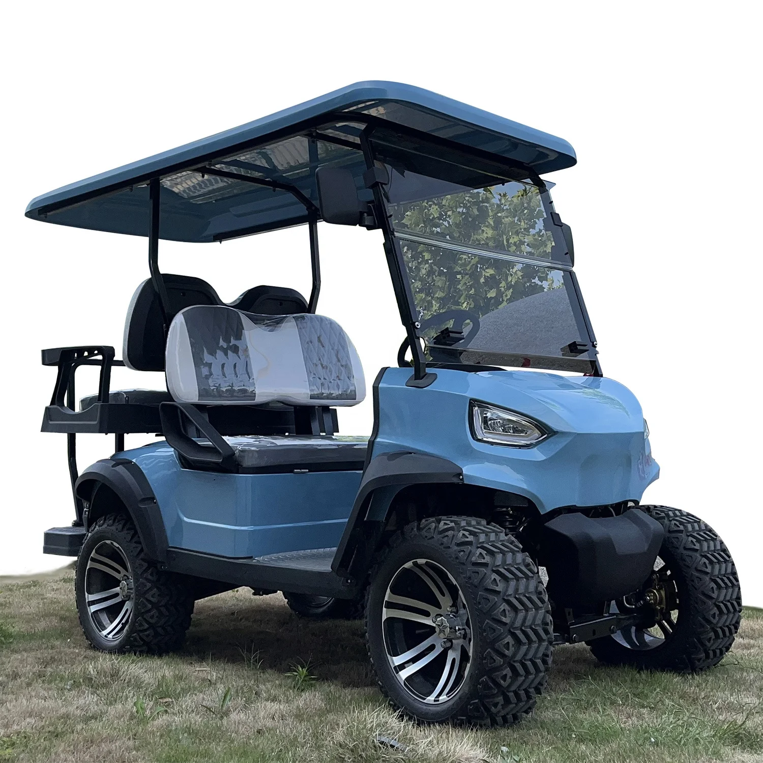 Battery Powered 4KW High Quality Mini Electric Golf Cart Car 2 Seats for Sale