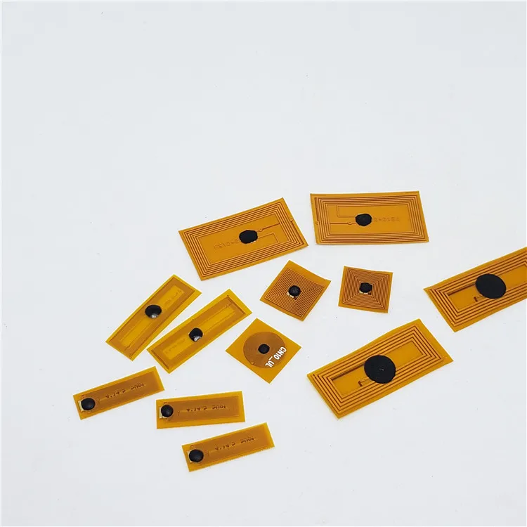 Factory price high quality ISO14443A Small FPC rfid  nfc coin tag with chip customized printing logo