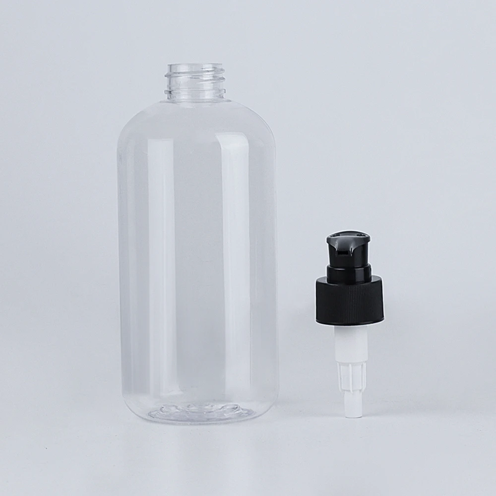 Luxury Empty Plastic Skincare Shower Gel Hair Color Shampoo Bottle Body Lotion Pump Bottle For Skincare