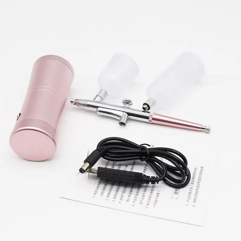 
Portable Mini Custom Oxygen Therapy Facial Beauty Skincare Facial Beauty Equipment Oxygen Spray Gun With USB Rechargeable 