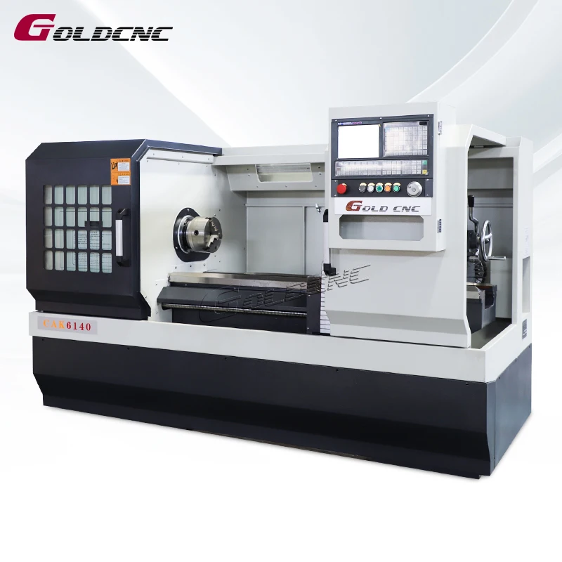 [Factory price]Precision metal cnc lathe machine CAK6140 horizontal flat bed lathe