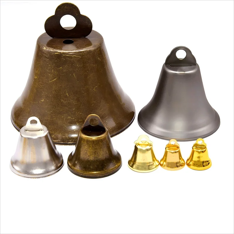 Custom Size Colors 11mm 100mm Clear Sound Christmas Xmas Small Crafts Metal Bells
