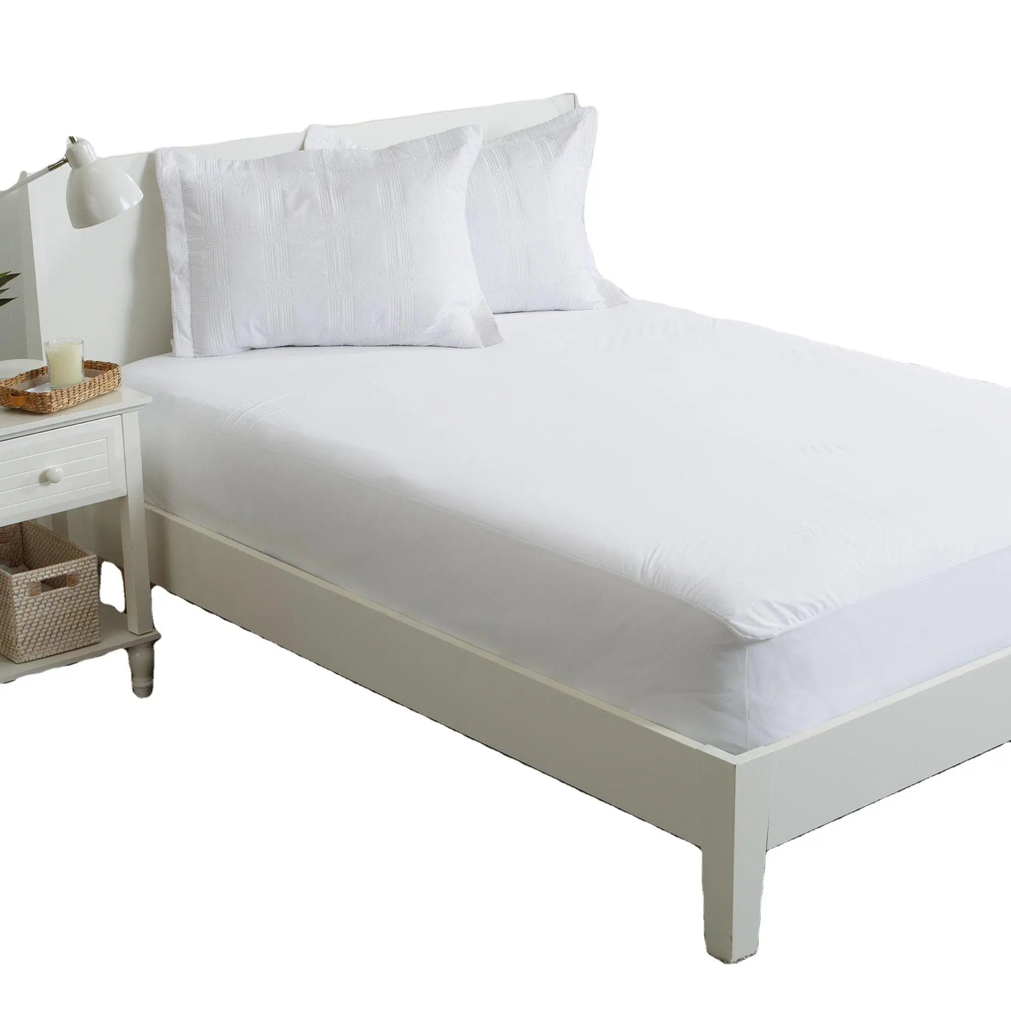 2024 New High Quality Microfiber Mattress Bug Protector Breathable Waterproof Polyurethane Cover