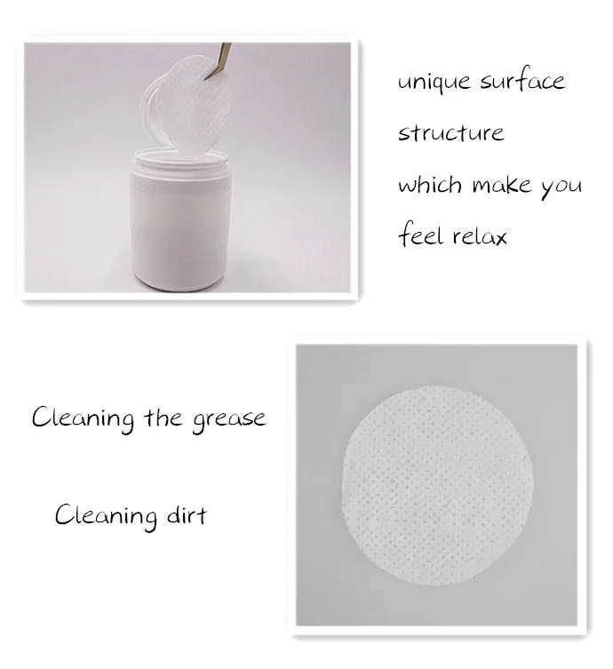 Салфетки для удаления протеина косметические салфетки чистый хлопок накладки на ресницы очищающие подушечки из