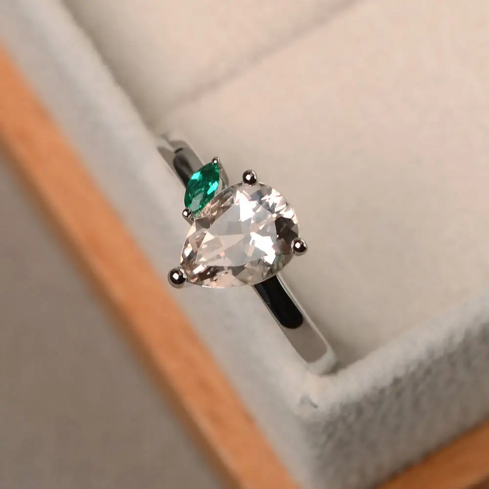 Factory Cheap 925 Sterling Silver Gold Plated Hurrem Sultan Garnet Ring