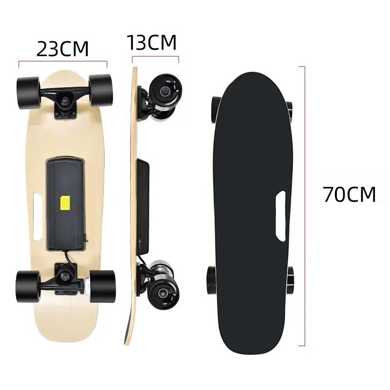 Electric Skateboard Top Speed Dual Motor Maple Longboard Wireless Remote Control Skate Board E-Skateboard