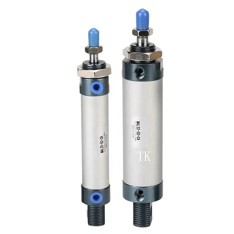 AirTAC Type MAL MAL16 MAL20 MAL25 Series  Aluminum Barrel Mini Cylinder