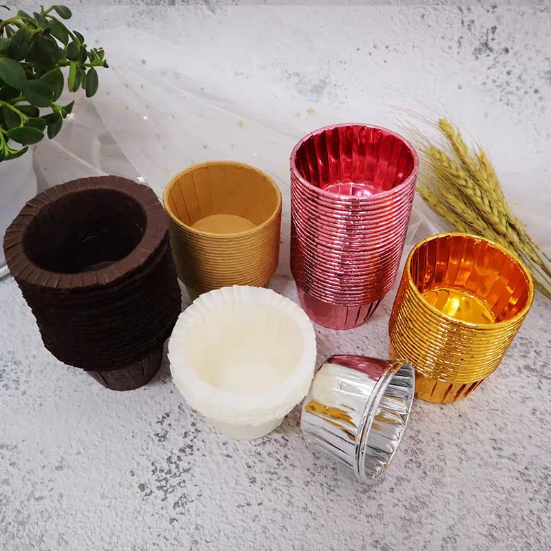 2020 г. товары для выпечки на день рождения оригинальные новые Мультяшные формы однотонные Белые и розовые Бумажные Формочки кексов