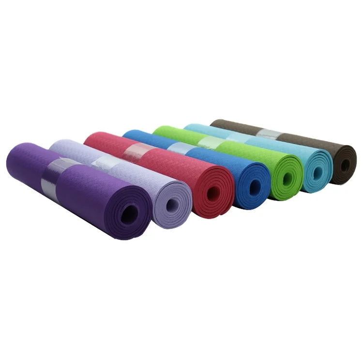 Eco friendly TPE yoga mat Anti-slip Yoga Mat Women Workout Mat for Yoga and Pilates Home Indoor Exercise Fitness