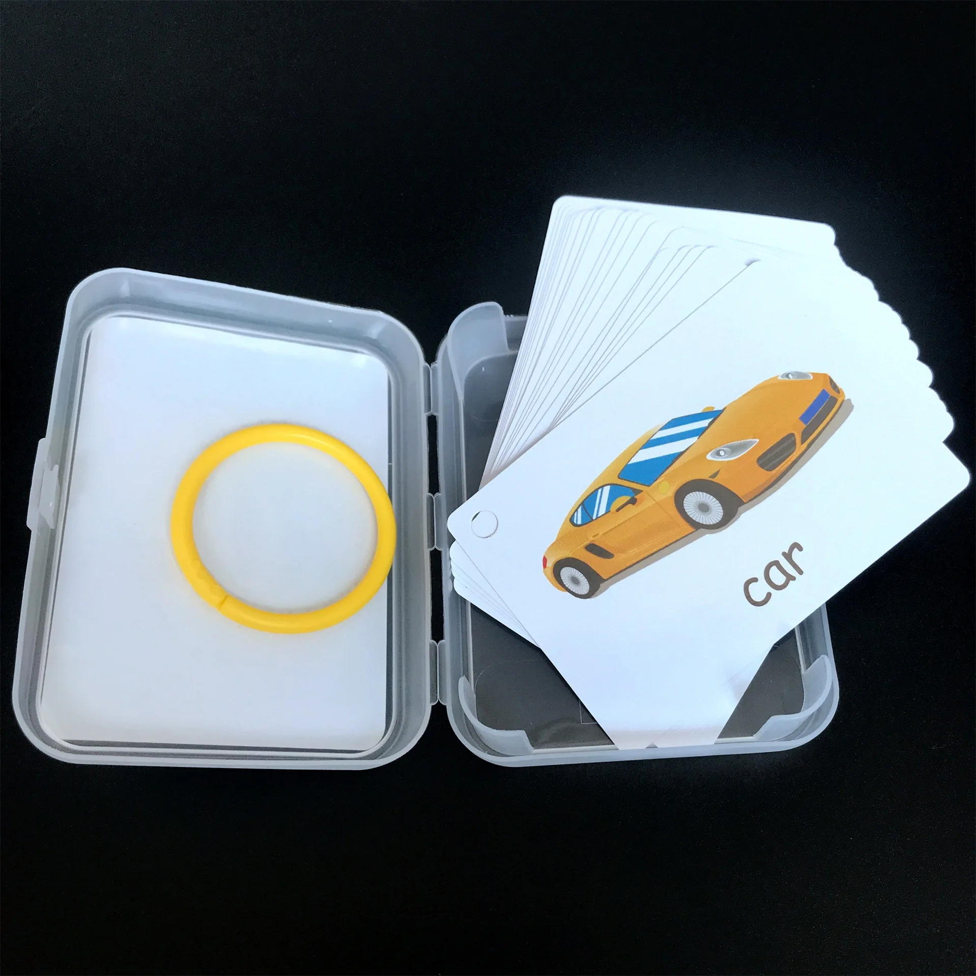 Children Baby Learn English Word Flashcards Cognitive Kids Alphabet Educational Learning Preschool Flash Card Toy For Toddler