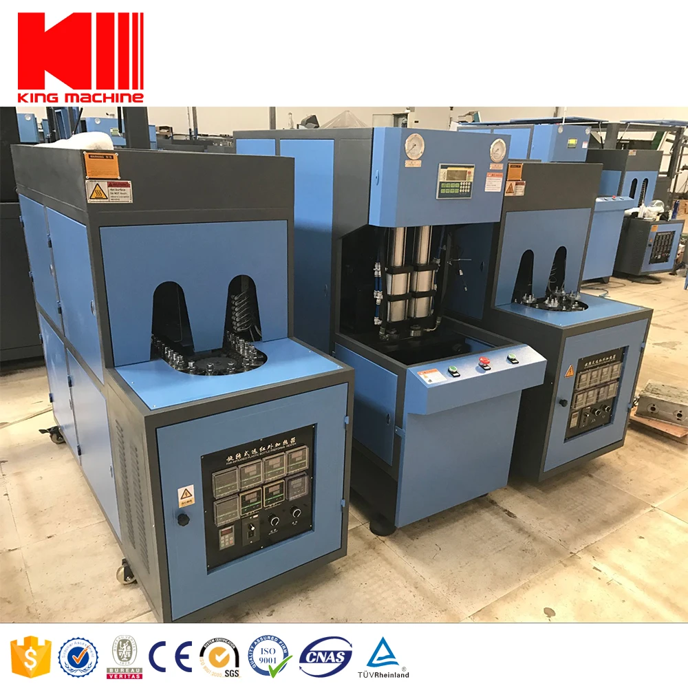 Semi-automatic plastic liquid soap bottle making machinery