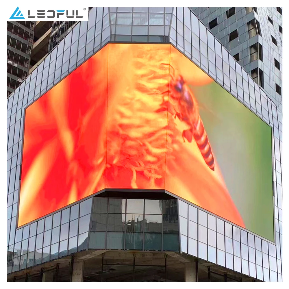 Все устойчивость к атмосферным воздействиям гигантский дисплей Pantalla Led наружные P10 наружный светодиодный экран для ОО/реклама/раскрытия информации