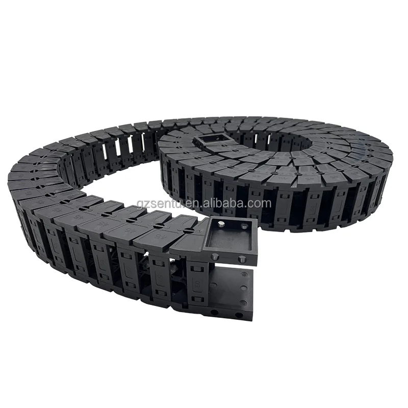 High Quality Plastic Carrier Chain Conveyors Machine Drag Chain for Inkjet Plotter Spare Parts