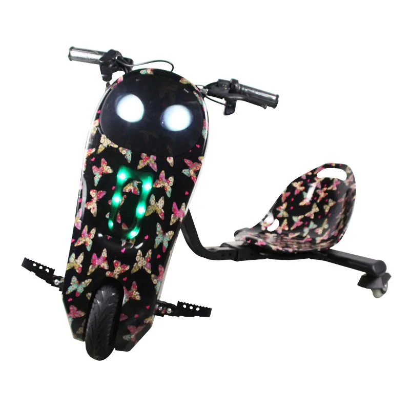 3 Wheel Electric Scooter for Kids Drifting Trike with Unique Drift Feature