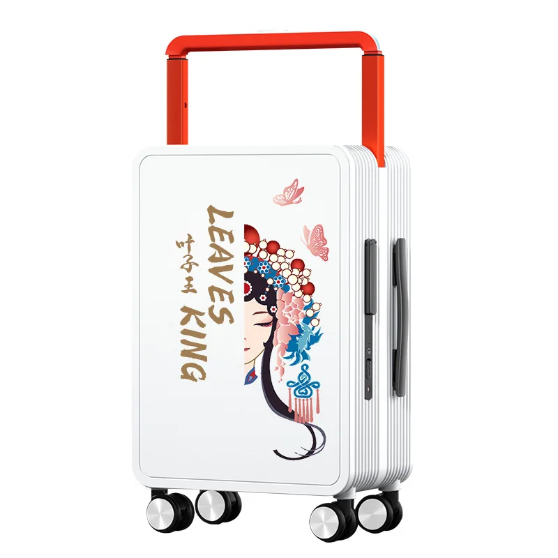 2022 Custom High Quality Candy Colors 20-24 inch  Durable Spinner Travel Trolley Bags Suitcase Rolling Hard Shell Luggage Sets