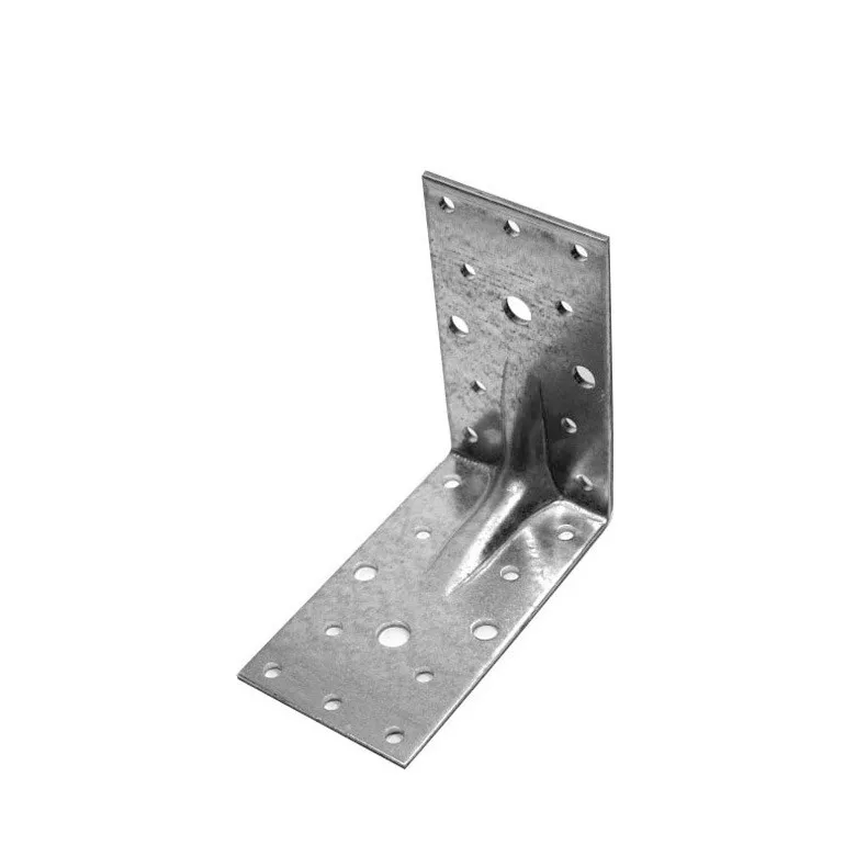 Factory Custom Metal L Corner Connecting Brackets Galvanized Steel Angle Brackets For Wood