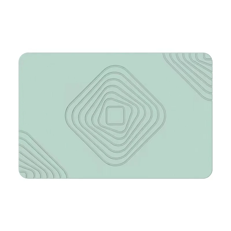 Wholesale Diatomaceous Earth Quick Dry Diatomite Carve Stone Bath Mat