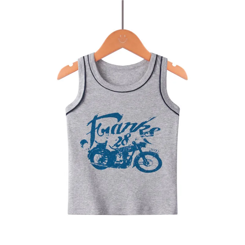 
baby tanks t-shirts kids cotton sleeveless clothing tees vests boys casual tops tanks vests children tees 4146 01 