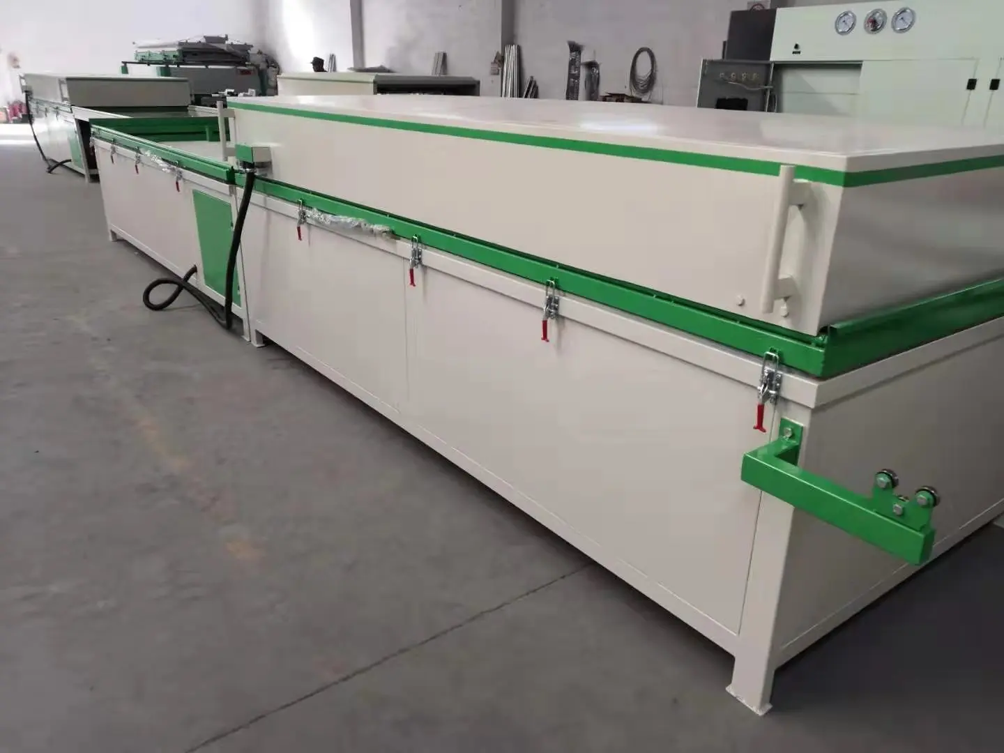 Hot Vacuum Press Laminating Machine Making Membrane Hot Press Machine 2 Tables Vacuum Forming Machine