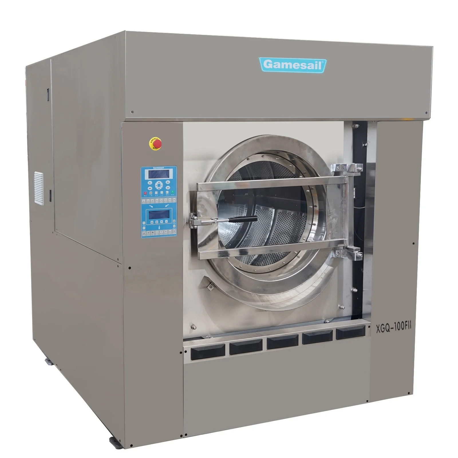 commercial laundry equipment  with washing machine